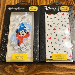 NWT 2 Disney Mickey Mouse Otterbox Symmetry I Phone 8 plus/7 plus case